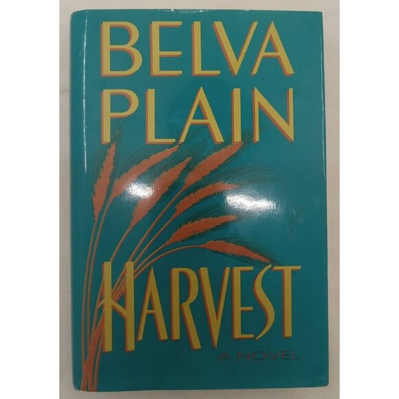 Harvest by Belva Plain – VG+ Vintage Hardcover, Family Saga Fiction - Picture 1 of 10